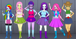 Size: 1152x601 | Tagged: safe, imported from twibooru, human, equestria girls, humanized, image, kisekae, needs more jpeg, solo