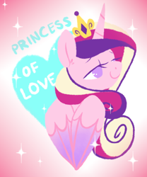 Size: 612x734 | Tagged: safe, artist:paperbagpony, imported from derpibooru, princess cadance, sparkles