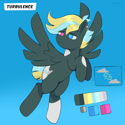 Size: 4000x4000 | Tagged: safe, artist:vital, imported from derpibooru, oc, pegasus, commission, cutie mark, male, reference sheet, solo