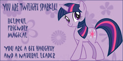 Size: 400x200 | Tagged: safe, edit, imported from derpibooru, twilight sparkle, pony, unicorn, horn, quiz, unicorn twilight