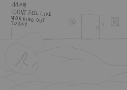 Size: 1235x873 | Tagged: safe, artist:theonlyone, imported from derpibooru, oc, oc:anon, human, bed, blanket, clock, comfy, door, framed picture, head only, lazy, light switch, no eyes, pillow, sketch, sleepy, solo