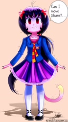 Size: 920x1660 | Tagged: source needed, safe, artist:the-butch-x, imported from derpibooru, oc, oc only, oc:cassey, equestria girls, clothes, female, shoes, skirt