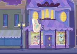 Size: 1920x1337 | Tagged: safe, composite screencap, edit, edited screencap, imported from derpibooru, screencap, rarity, human, display of affection, equestria girls, equestria girls series, boutique, clothes, lamppost, pantyhose, raritights, skirt, street, sweater, turtleneck