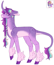 Size: 2310x2750 | Tagged: safe, artist:sleepy-nova, imported from derpibooru, oc, pony, unicorn, female, horn, magical lesbian spawn, mare, offspring, parent:starlight glimmer, parent:twilight sparkle, parents:twistarlight, simple background, solo, transparent background