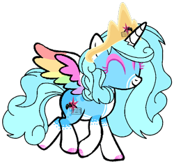 Size: 620x584 | Tagged: safe, imported from derpibooru, oc, oc only, oc:jemima sparkle, oc:jemimasparkle, alicorn, pony, alicorn oc, female, horn, simple background, solo, transparent background, wings