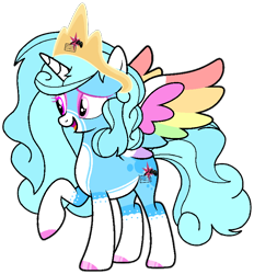 Size: 728x784 | Tagged: safe, imported from derpibooru, oc, oc only, oc:jemima sparkle, oc:jemimasparkle, alicorn, pony, female, simple background, solo, transparent background