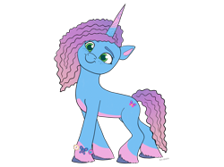 Size: 5200x3898 | Tagged: safe, artist:felisamafeles, imported from derpibooru, pony, unicorn, cute, digital art, female, g5, horn, mare, misty brightdawn, mistybetes, rebirth misty, simple background, smiling, solo, transparent background