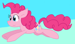 Size: 1268x739 | Tagged: safe, artist:cmara, imported from derpibooru, pinkie pie, earth pony, pony, female, solo