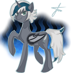 Size: 1928x1989 | Tagged: safe, artist:sanechkaa, imported from derpibooru, oc, oc only, oc:elizabat stormfeather, alicorn, bat pony, bat pony alicorn, pony, alicorn oc, bat pony oc, bat wings, female, horn, mare, raised hoof, raised leg, solo, wings