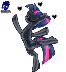 Size: 3840x4154 | Tagged: safe, alternate version, artist:damlanil, imported from derpibooru, twilight sparkle, alicorn, pony, alternate hairstyle, bdsm, belly, belly button, bipedal, blindfold, bodysuit, bondage, bondage mask, boots, bound wings, catsuit, clothes, collar, corset, cute, female, floating heart, gag, gimp suit, heart, high heels, hood, horn, latex, latex boots, latex heart, latex suit, looking at you, mare, mask, muzzle gag, raised hoof, rubber, shiny, shoes, show accurate, simple background, solo, standing, standing on one leg, stretching, suit, transparent background, twilight sparkle (alicorn), vector, wings