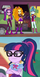 Size: 937x1782 | Tagged: safe, artist:bigpurplemuppet99, imported from derpibooru, adagio dazzle, aria blaze, sci-twi, sonata dusk, twilight sparkle, equestria girls, equestria girls series, sunset's backstage pass!, spoiler:eqg series (season 2), the dazzlings