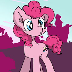 Size: 1000x1000 | Tagged: safe, artist:happydog, imported from derpibooru, pinkie pie, earth pony, pony