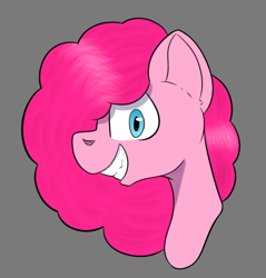 Size: 768x803 | Tagged: safe, artist:cotarsis, imported from derpibooru, pinkie pie, earth pony, pony, looking at you, smiling, solo