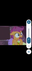 Size: 720x1600 | Tagged: safe, edit, edited screencap, imported from derpibooru, screencap, scootaloo, pegasus, pony, awake, female, filly, foal, open mouth, solo, tent