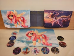 Size: 4000x3000 | Tagged: safe, imported from derpibooru, photographer:moon flower, apple bloom, applejack, derpy hooves, fluttershy, gummy, pinkie pie, princess luna, rainbow dash, rarity, twilight sparkle, alicorn, crocodile, dragon, earth pony, pegasus, pony, unicorn, ambiguous gender, armor, bag, building, canvas bag, cereal, cloud, coaster, commissioner:moon flower, commissioner:xtorbenx, cutie mark, female, flying, food, furry, glass coaster, glowing, glowing horn, hat, horn, house, hug, irl, looking at you, mail, mailmare, mare, merchandise, mountain, mousepad, orb, photo, pirate, royal guard, s1 luna, smiling, smiling at you, snow, spread wings, standing, sword, walking, weapon, wings