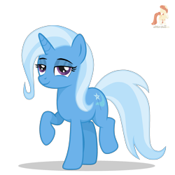 Size: 2500x2500 | Tagged: safe, artist:r4hucksake, imported from derpibooru, trixie, pony, simple background, solo, transparent background