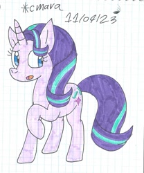 Size: 1020x1225 | Tagged: safe, artist:cmara, imported from derpibooru, starlight glimmer, unicorn, female, horn, solo