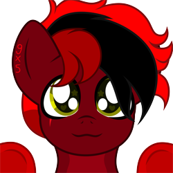 Size: 2500x2500 | Tagged: safe, artist:sweet cream, imported from derpibooru, oc, oc:zom rosefall, pegasus, pony, cute, peeking, simple background, solo, transparent background