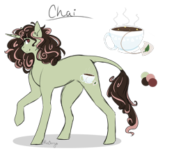 Size: 2300x2000 | Tagged: safe, artist:pixelberrry, imported from derpibooru, oc, oc:chai, pony, unicorn, horn, male, simple background, solo, stallion, transparent background