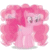 Size: 497x497 | Tagged: safe, imported from derpibooru, pinkie pie, earth pony, pony, afterimage, animated, blurry, extreme speed animation, gif, insanity, ludicrous speed, nyoom, pinkie being pinkie, seizure warning, simple background, solo, spinning, white background