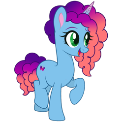 Size: 3600x3600 | Tagged: safe, artist:ramixe dash, imported from derpibooru, pony, unicorn, base used, colored horn, female, g5, g5 to g4, generation leap, horn, mare, misty brightdawn, rebirth misty, simple background, solo, transparent background