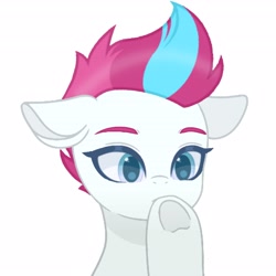 Size: 3600x3600 | Tagged: safe, artist:ramixe dash, imported from derpibooru, zipp storm, pegasus, pony, base used, cyan eyes, female, g5, g5 to g4, generation leap, mare, simple background, solo, white background