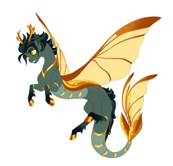 Size: 4600x4400 | Tagged: safe, artist:gigason, imported from derpibooru, oc, oc:june, draconequus, hybrid, interspecies offspring, magical gay spawn, offspring, parent:discord, parent:pharynx, parents:pharcord, simple background, solo, transparent background