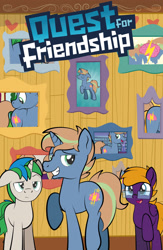 Size: 1920x2947 | Tagged: safe, artist:alexdti, imported from derpibooru, oc, oc:brainstorm (alexdti), oc:purple creativity, oc:star logic, pony, comic:quest for friendship, comic:quest for friendship retold