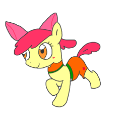 Size: 1200x1116 | Tagged: safe, anonymous artist, imported from ponybooru, apple bloom, solo