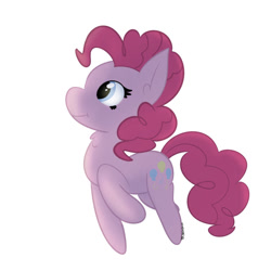 Size: 640x639 | Tagged: safe, artist:tkshoelace, imported from derpibooru, pinkie pie, earth pony, pony, simple background, solo, white background