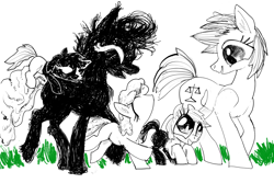 Size: 3000x2000 | Tagged: safe, artist:ja0822ck, imported from derpibooru, oc, oc only, earth pony, pony, female, grass, mare, simple background, white background