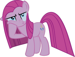 Size: 3048x2308 | Tagged: safe, artist:retroponybro, imported from derpibooru, pinkie pie, earth pony, pony, base used, bored, female, full body, inkscape, pinkamena diane pie, simple background, transparent background, vector