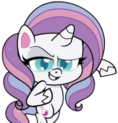 Size: 490x510 | Tagged: safe, edit, edited screencap, editor:luckydog416, imported from derpibooru, screencap, potion nova, pony, unicorn, my little pony: pony life, all that jitters, background removed, bipedal, horn, looking at you, not a vector, simple background, solo, transparent background