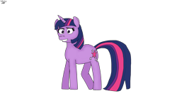 Size: 3000x1620 | Tagged: safe, artist:taylorliufilmsart, imported from derpibooru, twilight sparkle, unicorn, female, horn, simple background, solo, transparent background, unicorn twilight