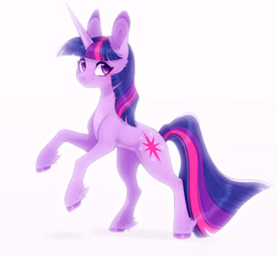 Size: 1280x1183 | Tagged: safe, artist:sararini, imported from derpibooru, twilight sparkle, pony, simple background, solo, white background