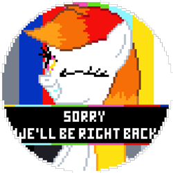 Size: 810x810 | Tagged: safe, artist:lilou41, imported from derpibooru, oc, oc only, oc:lilou41, pegasus, pony, female, looking at you, manepxls, mare, one eye closed, pixel art, pxls.space, simple background, smiling, solo, transparent background, wink