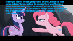 Size: 640x360 | Tagged: safe, edit, edited screencap, imported from derpibooru, screencap, pinkie pie, twilight sparkle, alicorn, my little pony: the movie, angron, betrayer, comic, parody, roboute guilliman, scene reference, screencap comic, twilight sparkle (alicorn), warhammer (game), warhammer 40k