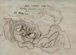 Size: 1000x715 | Tagged: safe, artist:foxinshadow, imported from derpibooru, oc, oc only, oc:coffee bean, earth pony, pony, unicorn, collar, dialogue, earth pony oc, female, horn, male, mare, oc name needed, sepia, sketch, stallion, straight, unicorn oc