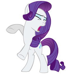 Size: 1926x2013 | Tagged: safe, artist:sierraex2, imported from derpibooru, rarity, earth pony, pony, the return of harmony, earth pony rarity, female, hornless unicorn, mare, missing horn, race swap, simple background, solo, transparent background