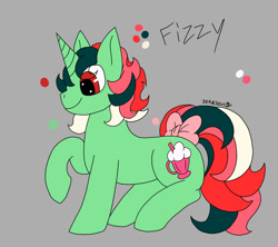 Size: 948x843 | Tagged: safe, artist:grenadesong95, imported from derpibooru, fizzy, unicorn, g1, g1 to g4, generation leap, horn