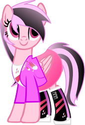 Size: 419x611 | Tagged: safe, artist:thunderboltx33, oc, oc only, pony, clothes, female, mare