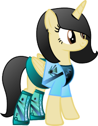 Size: 488x623 | Tagged: safe, artist:thunderboltx33, oc, oc only, pony, clothes, female, mare