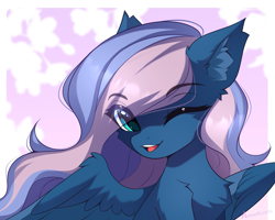 Size: 2193x1754 | Tagged: safe, artist:airiniblock, imported from derpibooru, oc, oc only, oc:vivid tone, pegasus, chest fluff, icon, pegasus oc, wings