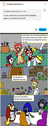 Size: 1170x3043 | Tagged: safe, artist:ask-luciavampire, imported from derpibooru, oc, pony, undead, vampire, vampony, ask, food, gemstones, tumblr