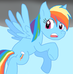 Size: 789x805 | Tagged: safe, artist:cmara, imported from derpibooru, rainbow dash, pegasus, female, flying, solo