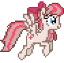 Size: 94x92 | Tagged: safe, artist:jaye, imported from derpibooru, angel wings, pegasus, pony, animated, desktop ponies, female, flying, mare, pixel art, simple background, solo, sprite, transparent background