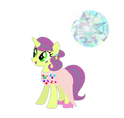 Size: 662x629 | Tagged: safe, artist:selenaede, artist:user15432, imported from derpibooru, oc, oc:sparkle diamond, pony, unicorn, base used, clothes, cutie mark, diamond, dress, ear piercing, earring, gemstones, green coat, high heels, horn, jewelry, necklace, open mouth, open smile, pearl necklace, piercing, pink dress, purple mane, purple tail, shoes, simple background, smiling, sparkles, tail, transparent background