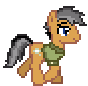 Size: 88x86 | Tagged: safe, artist:jaye, imported from derpibooru, quibble pants, earth pony, pony, animated, desktop ponies, male, pixel art, simple background, solo, sprite, stallion, transparent background, trotting