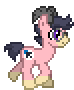 Size: 74x90 | Tagged: safe, artist:jaye, imported from derpibooru, oc, oc only, oc:anchor point, pony, animated, desktop ponies, pixel art, simple background, solo, sprite, transparent background, trotting