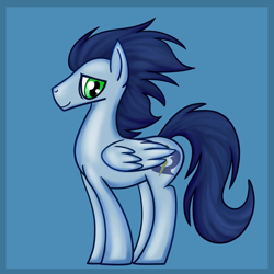 Size: 1024x1024 | Tagged: safe, imported from derpibooru, soarin', pegasus, male, solo, stallion